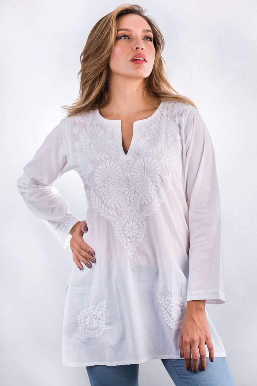 All Listings Womens Tunic Tops. Looking for an effortlessly chic wardrobe essential? Check out our terrific selection of women’s tunic tops. Whether you’re headed to the beach or a fun night out, these stylish standouts are sure to enhance any look.
